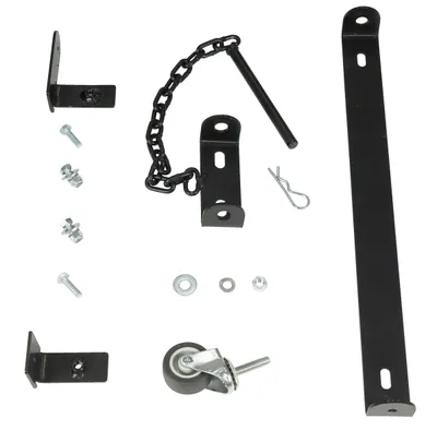 Vestil ALEXGATE-W-KIT expand-a-gate shown from an alternate angle