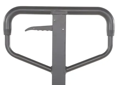 Vestil ALL-T-2 all terrain pallet truck shown from an alternate angle