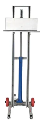 Vestil ALLH-2020-FW lite load lift shown from an alternate angle