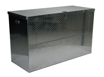 Vestil APTS-2436-FD aluminum tread plate portable tool boxe