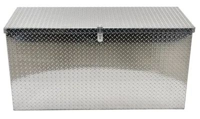 Vestil APTS-3060 aluminum tread plate portable tool boxe shown from an alternate angle