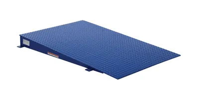 Vestil Steel Approach Ramp for Low Profile Scissor Table Ramp Option 64-13/16 In. x 39-1/2 In. x 5-1/2 In. 4000 Lb. Capacity Blue