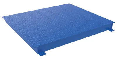 Vestil Steel Approach Ramp Spacer 42 In. x 39-1/2 In. x 3-1/4 In. 4000 Lb. Capacity Blue