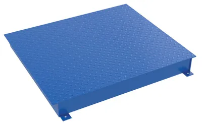 Vestil Steel Approach Ramp Spacer 42 In. x 39-1/2 In. x 4-1/2 In. 4000 Lb. Capacity Blue