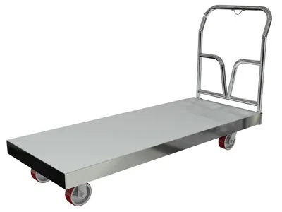 Vestil ASD-2460 aluminum sheet deck platform truck