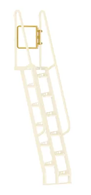 Vestil ATS-SCG alternating-tread stair shown from an alternate angle