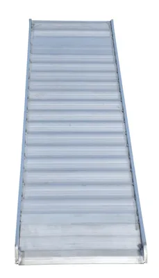 Vestil AWR-28-12A aluminum walk ramp shown from an alternate angle