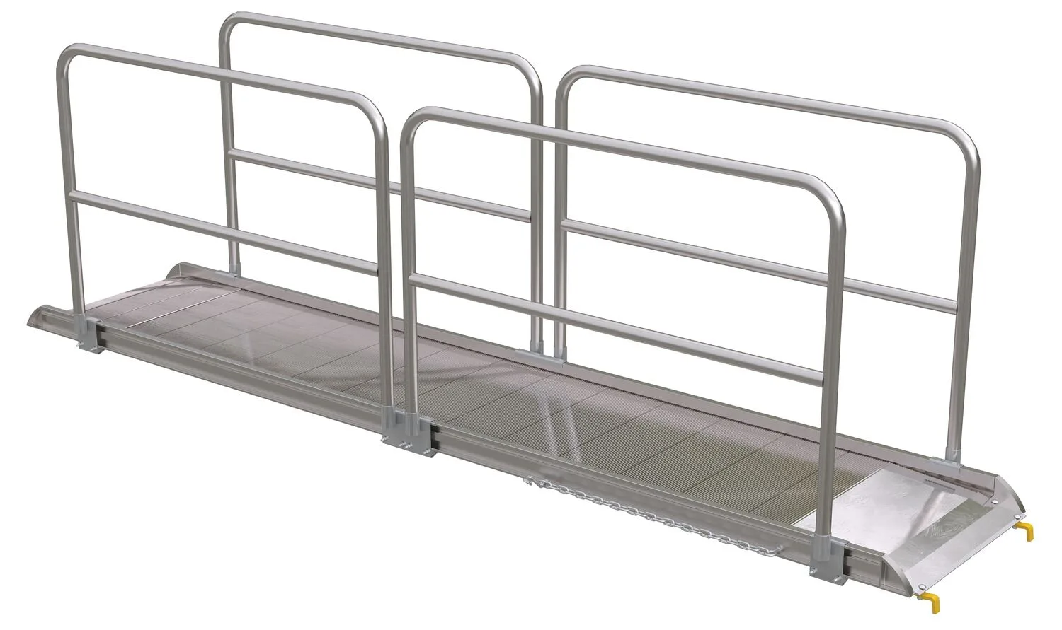 Vestil AWR-28-12B-HR aluminum walk ramp