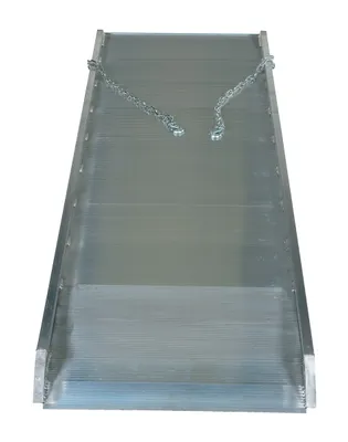 Vestil AWR-28-8A aluminum walk ramp shown from an alternate angle
