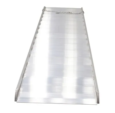 Vestil AWR-38-12A aluminum walk ramp shown from an alternate angle
