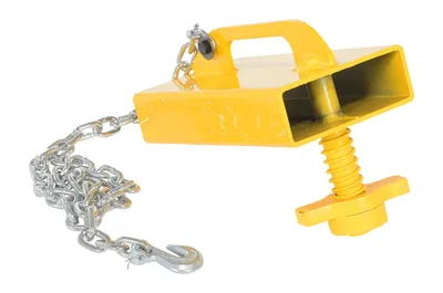 Vestil Replacement Tow Bar Pocket For Steel & Aluminum Yard Ramps Yellow