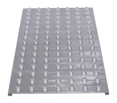 Vestil Steel Transfer Platform 30 In. x 60 In. 75 Lb. Capacity Silver