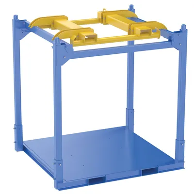 Vestil BBL-B001 bulk bag filling station shown from an alternate angle