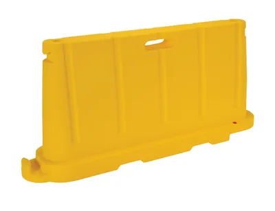 Vestil BCD-7636-YL stackable poly barricade