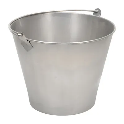 Vestil Stainless Steel Bucket 3-1/4 Gallon Capacity