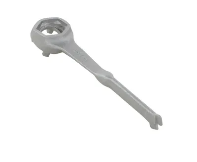 Vestil BNW-A drum bung nut wrenche shown from an alternate angle