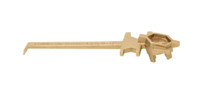 Vestil BNW-BX-W drum bung nut wrenche shown from an alternate angle