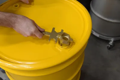 Vestil BNW-BX-W drum bung nut wrenche shown from an alternate angle