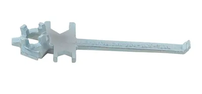 Vestil BNW-IX-W drum bung nut wrenche shown from an alternate angle