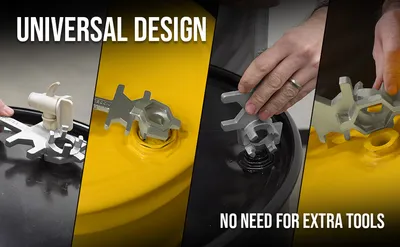 Vestil BNW-IX-W drum bung nut wrenche feature highlights