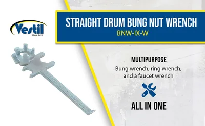 Vestil BNW-IX-W drum bung nut wrenche feature highlights