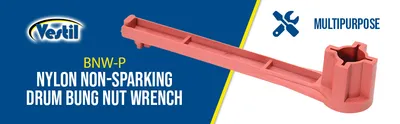 Vestil BNW-P drum bung nut wrenche feature highlights