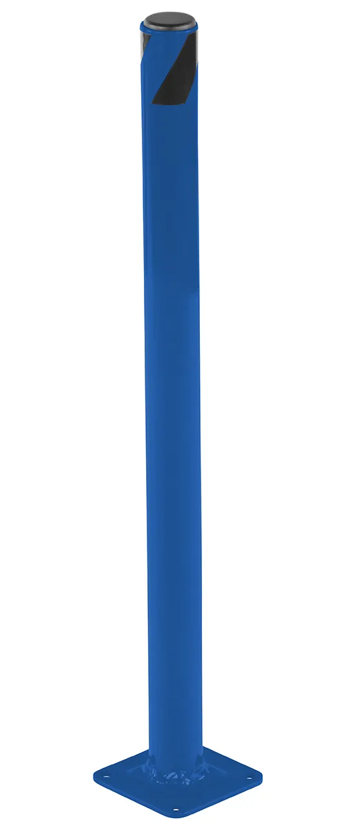 Vestil BOL-24-2-BU steel pipe safety bollard