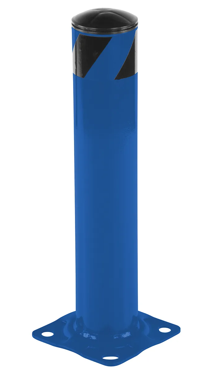 Vestil BOL-24-4.5-BU steel pipe safety bollard