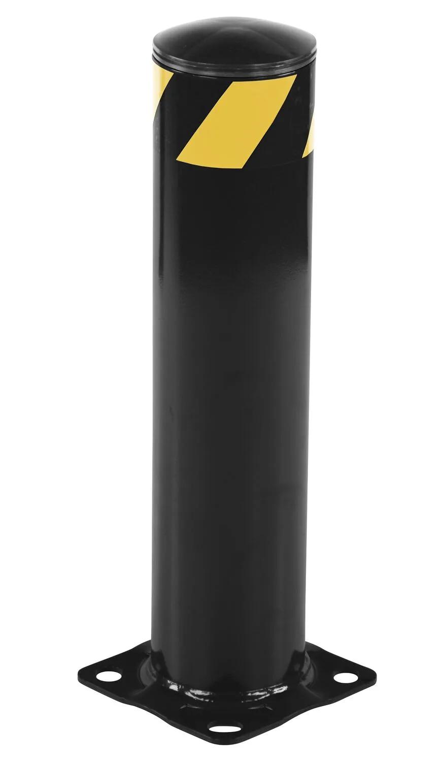 Vestil BOL-24-5.5-BK steel pipe safety bollard