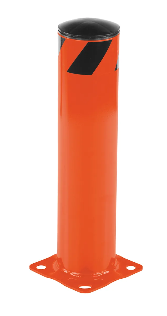 Vestil BOL-24-5.5-OR steel pipe safety bollard