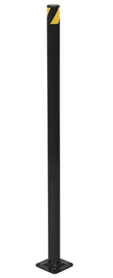 Vestil Steel Pipe Safety Bollard 36 In. x 1-3/4 In. Black