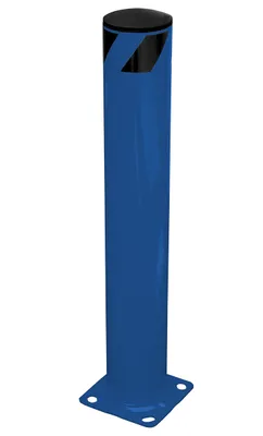 Vestil Steel Pipe Safety Bollard 36 In. x 5-1/2 In. Blue