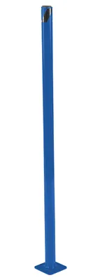 Vestil Steel Pipe Safety Bollard 42 In. x 1-3/4 In. Blue