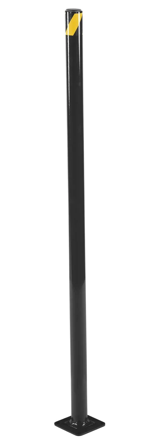 Vestil BOL-48-2-BK steel pipe safety bollard