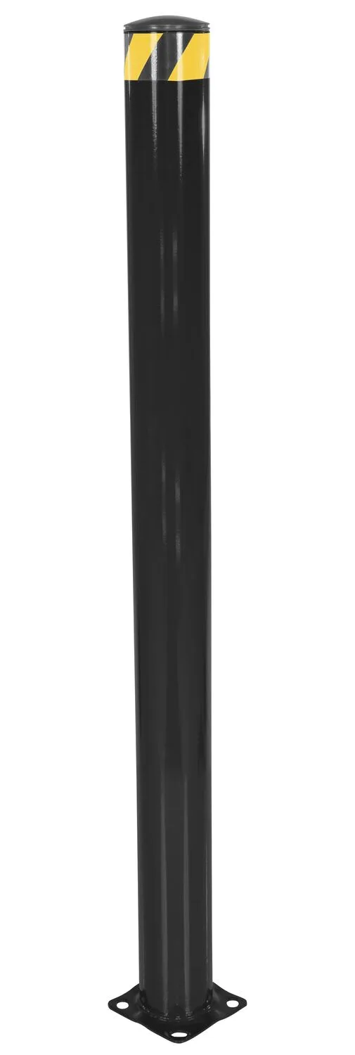 Vestil BOL-62-4.5-BK steel pipe safety bollard