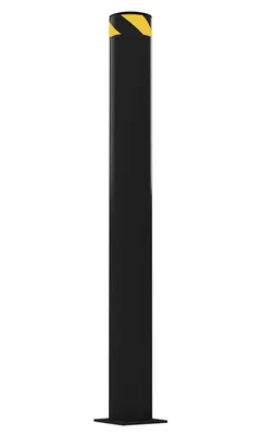 Vestil Steel Pipe Safety Bollard 62 In. x 6-1/2 In. Black