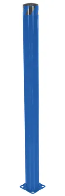 Vestil Steel Pipe Safety Bollard 72 In. x 4-1/2 In. Blue