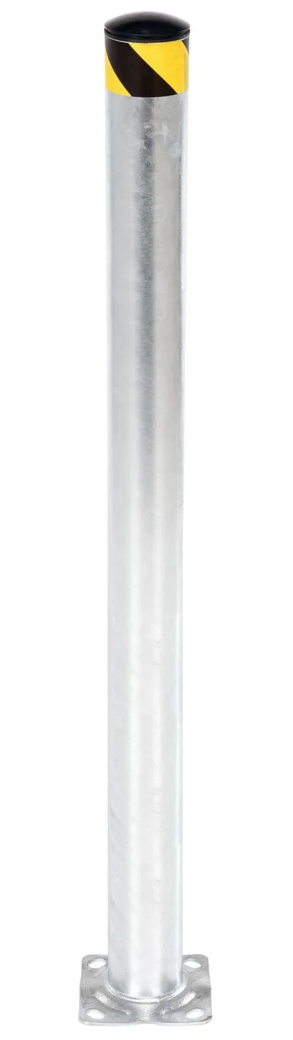 Vestil BOL-72-5.5-HDG steel pipe safety bollard