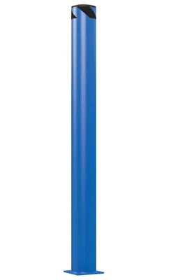 Vestil Steel Pipe Safety Bollard 72 In. x 6-1/2 In. Blue