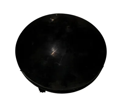 Vestil Plastic Bollard Cap Replacement For Schedule 40 Steel 3 In. Pipe Black