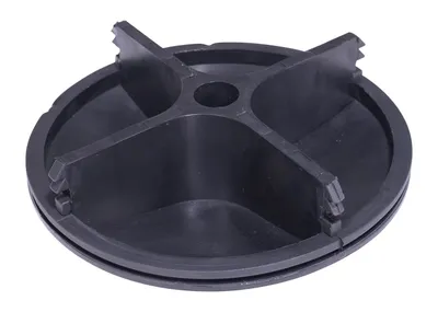 Vestil BOL-CAP-6.5-P replaceable bollard cap shown from an alternate angle