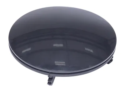 Vestil Plastic Bollard Cap Replacement For Schedule 10 Steel 6.5 In. Pipe Black