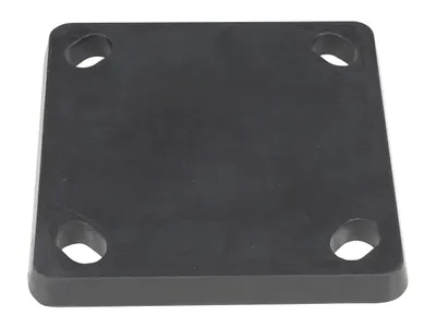 Vestil BOL-EAM-8X8 energy absorbing mat (for bollards) shown from an alternate angle