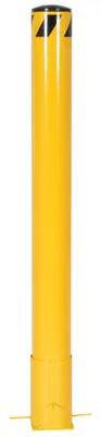 Vestil BOL-R-48-5.5 removable bollard shown from an alternate angle