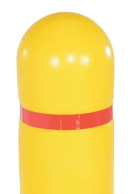 Vestil BPC-4L bollard post cover shown from an alternate angle