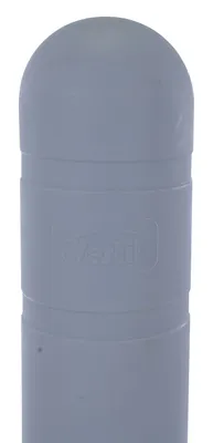 Vestil BPC-7-GY bollard post cover shown from an alternate angle