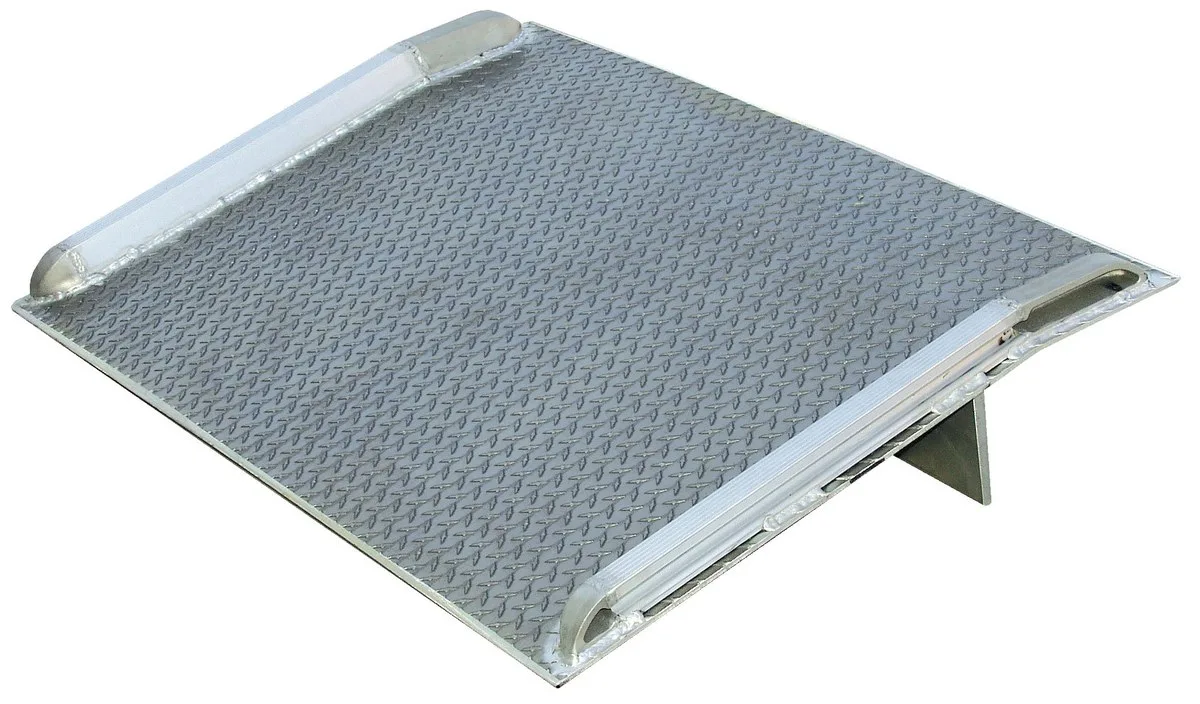 Vestil BTA-08006084 aluminum truck dockboards (welded aluminum curbs)