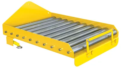 Vestil Fork Truck Battery Transfer Platform 4000 Lb. Capacity Yellow