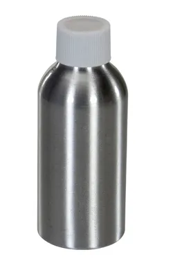 Vestil Aluminum Metal Bottle 2 Oz Silver