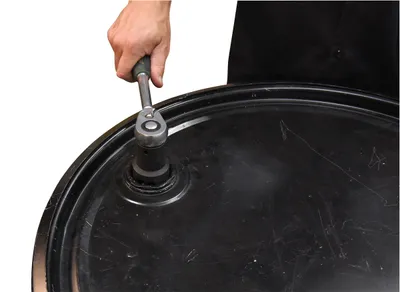 Vestil BUNG-X drum impact socket shown from an alternate angle